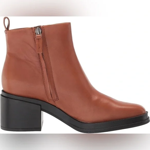 113. NEW‼️ Franco Sarto Women's Dalden Boots Cognac Brown/Caramel 9.5/40EU - Picture 3 of 3